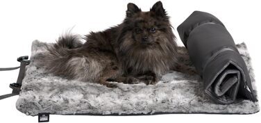 Німецька туристична ковдра для собак Outdoor, міцна та водонепроникна, 55x75 см, з Vlies-наповнювачем, прання при 40°C, Shadow