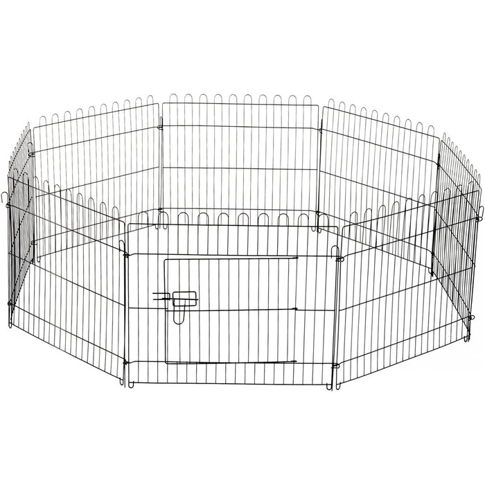 PawHut® вольєр для цуценят, огорожа для собак, вольєр-загон для малечі, 5 розмірів: 71x61 см