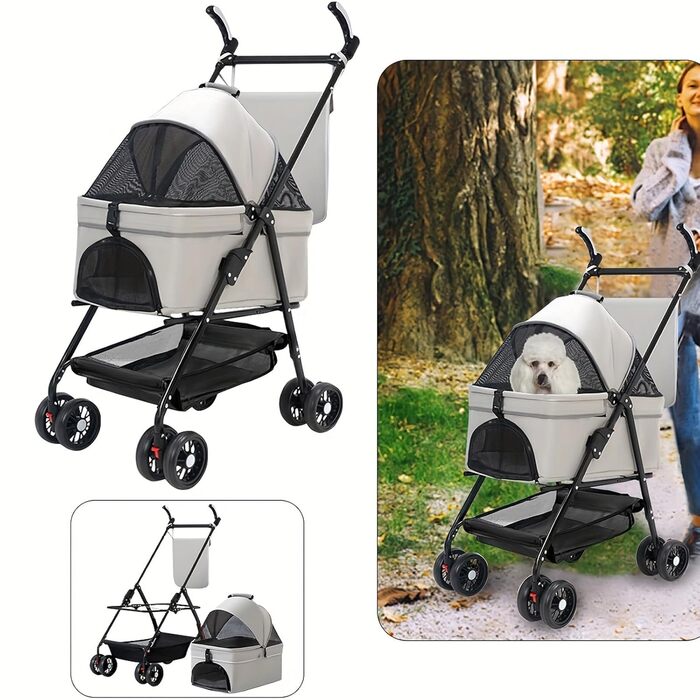 Дитяча коляска для тварин: зручна та легка, до 20 кг