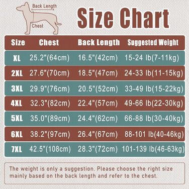 Тіло для собак після операції: захист від лизання, альтернатива нашийнику, з блискавкою, 3XL, колір кава