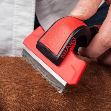 Гребінець для собак та котів EHASO для видалення підшерстя, 100 мм - підходить для довгої та короткої шерсті