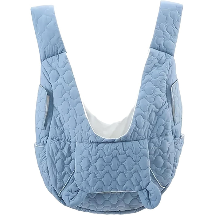 Рюкзак-переноска для собак та котів Ahuuen - дихаючий, м'який, для маленьких собак, кошенят, цуценят. Підходить для прогулянок, подорожей, кемпінгу, велопоїздок та шопінгу (Saphir)