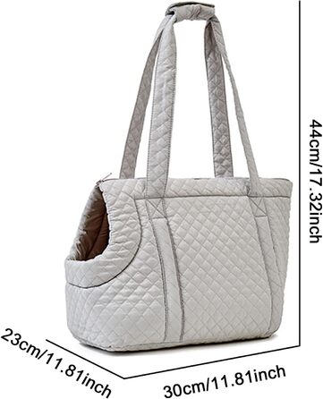 Сумка-переноска для собак та котів, бавовна, легка зимова переноска з кишенями для цуценят та кошенят