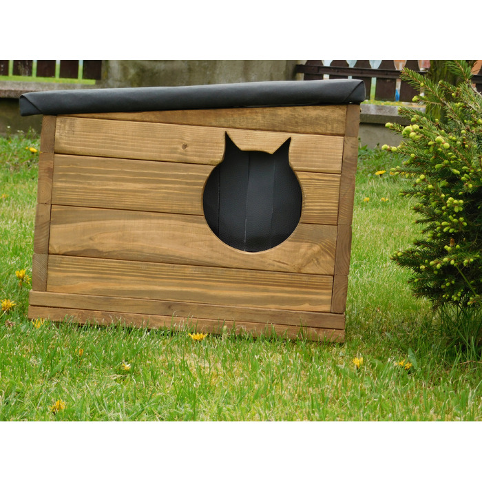 Будиночок для кота Gumiś, багатоколірний, прямокутний, 54 см x 46 см