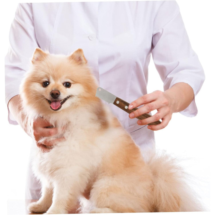 Інструмент для догляду за собаками: щітка для довгошерстих тварин, видалення шерсті, ергономічна ручка