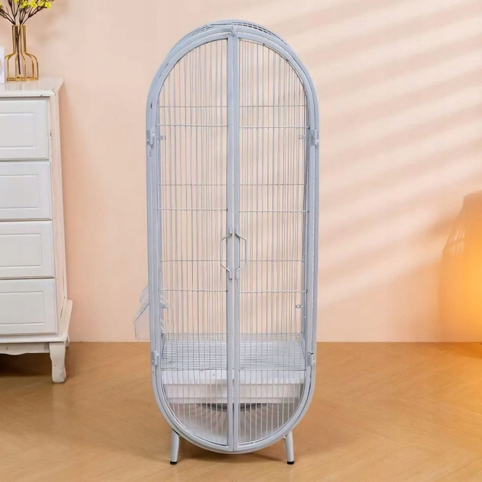 Клітка NUXIE 38 x 27 x 100 см, сіра