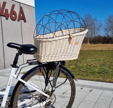 Велосипедний кошик WikliBox, бежевий, розм. S/M