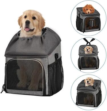 Рюкзак-переноска для собак та котів, foldable, для собак середніх та малих порід