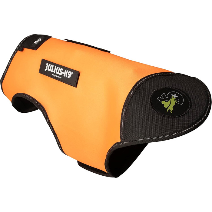 Одяг для собак Julius-K9 IDC Neopren, M, оранжево-чорний