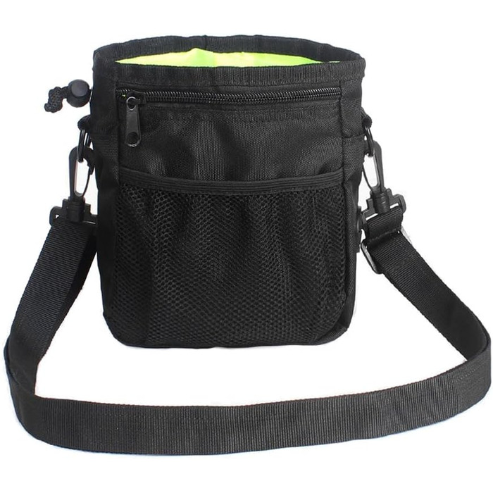 Сумка для ласощів для собак Hanwell з дозатором для прибирального інвентарю - водонепроникна, чорна