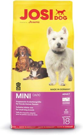 Сухий корм для собак малих порід JosiDog Mini Adult з птицею, 18 кг