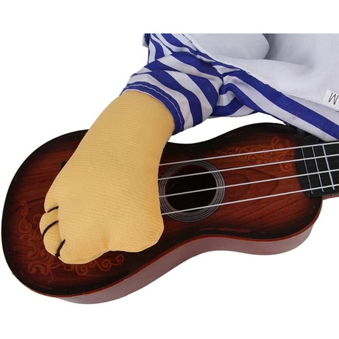 Костюм для собаки Ranvi: Гітарист, костюм для кота, карнавальний костюм для домашніх тварин, Хелловін, Новий рік, вечірка, Cosplay (L), синій, білий