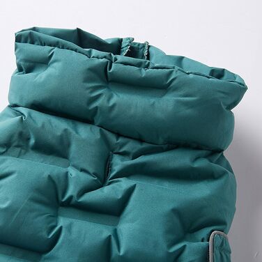 Теплий зимовий пуловер для собак та котів: міцний трикотаж, м'який матеріал, колір м'ятно-зелений (L)