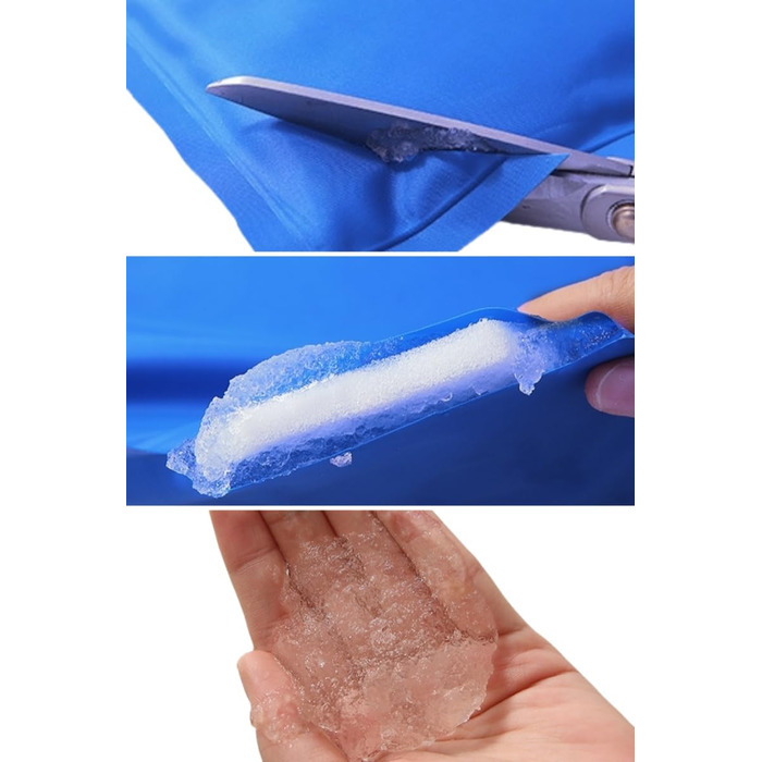 Килимок охолоджуючий для собак з нетоксичним гелем, самоохолоджуючий, стійкий до подряпин, миючий, для домашніх тварин, довговічний, ідеальний для літа (хвилястий, 40x50 см)