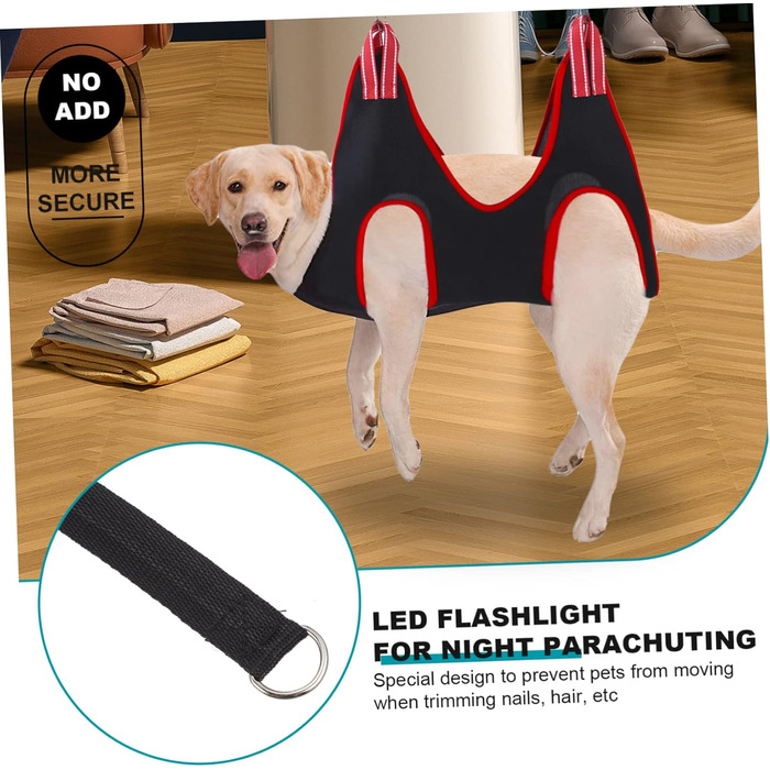 Гамак для грумінгу собак і котів JUMPLAWN: догляд за кігтями, миття, комфорт. Набір для грумінгу з щіткою та стрижкою.