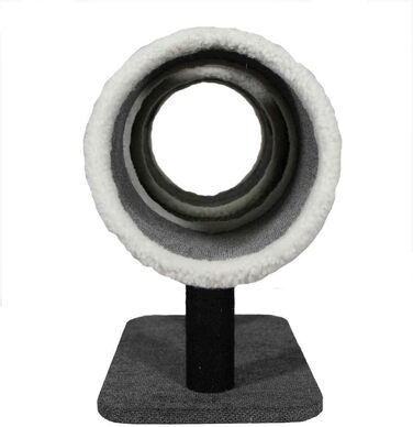 Туннель для котів Tyrol Katzentunnel, антрацитовий колір, 94 x 52 см, 1 шт.