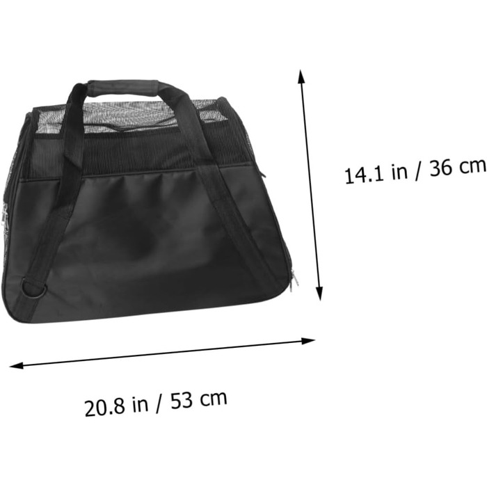 Транспортна сумка для тварин BESTonZON: дихаюча, для собак та котів, для подорожей та вигулів