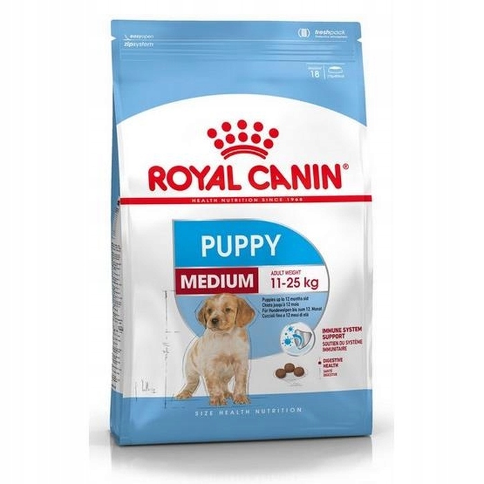 Сухий корм Royal Canin Medium Puppy Junior для цуценят середніх порід, 4 кг