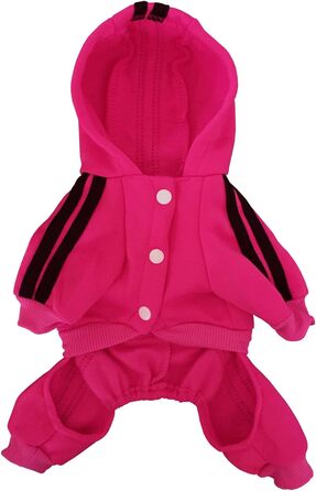 Світшот для собак на 4 лапи: теплий костюм, сорочка для маленьких, середніх та великих собак та котів (XXXXXXXL, Рожевий)