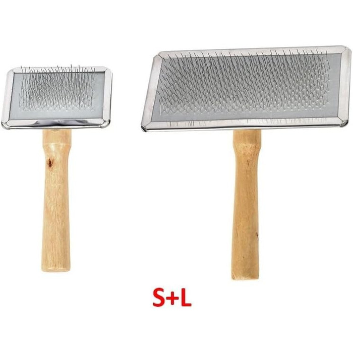 Щітка для собак, професійний інструмент для догляду за шерстю, масажна щітка для собак, ефективна видалення ворсу (SL)