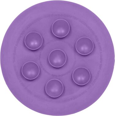 LickiMat UFO: килимок для годування з натурального каучуку, зелено-фіолетовий