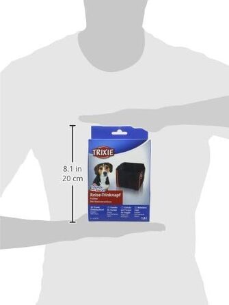 Килимок для собак Trixie 13472, 1,45 x 1,60 м, чорний (з мискою)