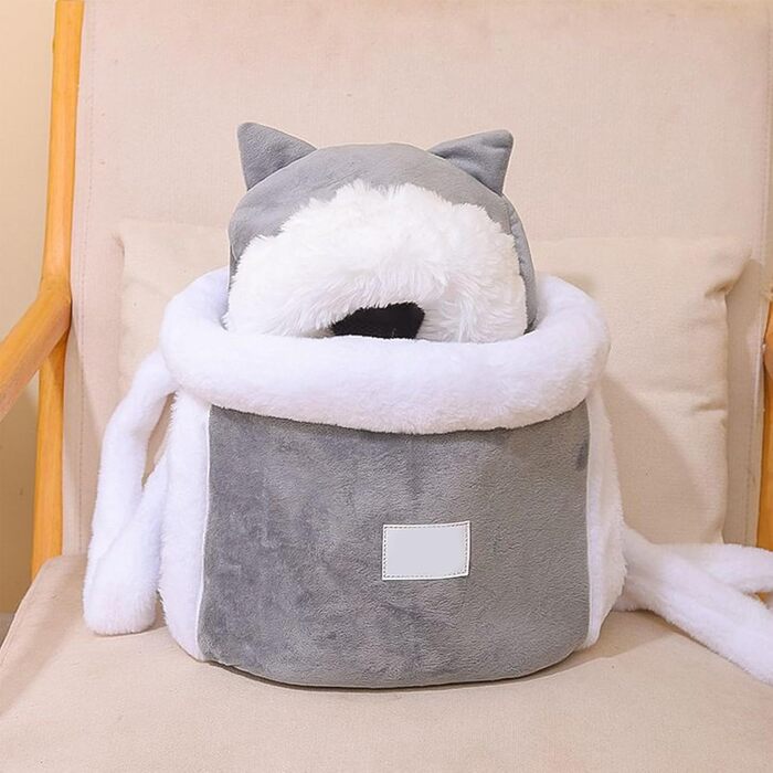 Сумка-переноска для цуценят Dayysiuy: тепла, з відкритим дизайном, для подорожей та прогулянок