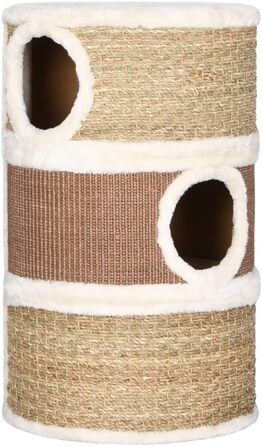 Котячий комплекс з сизалю 60 см - Котяча кігтеточка, когтешкребок, кігтетопка, котячий будиночок | vidaXL