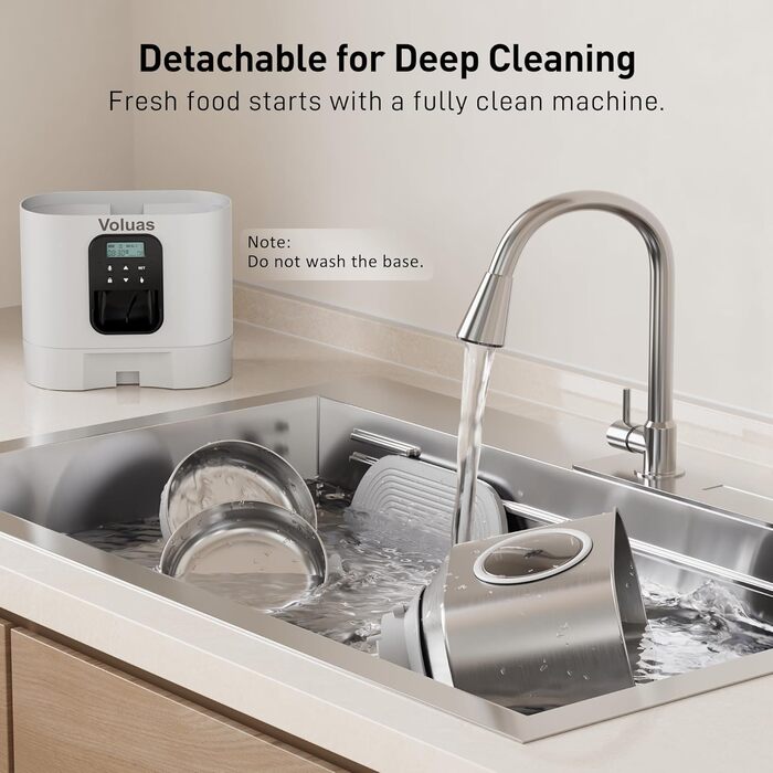 Автоматичний диспенсер для котячого корму VOLUAS - годівниця для котів та собак з таймером, сухий корм