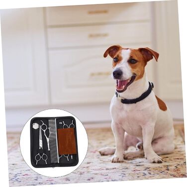 Набір для стрижки тварин Happyyami з косичками: професійний, з нержавіючої сталі, безпечний для комфорту вашого улюбленця