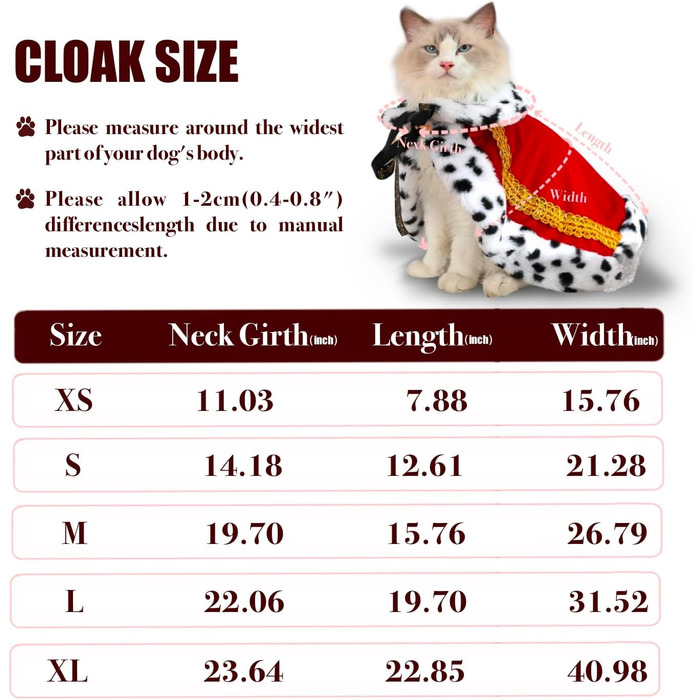 Декоративний камін для котів та собак Lovelyshop Pet Serial Lux, ідеальний для косплею та костюмів на Хелловін (король, королева, принц, принцеса)