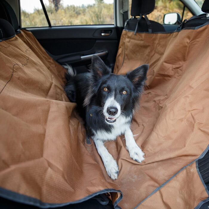 Автогамак для собак RUFFWEAR, універсальний, сірий, захисне покриття на заднє сидіння