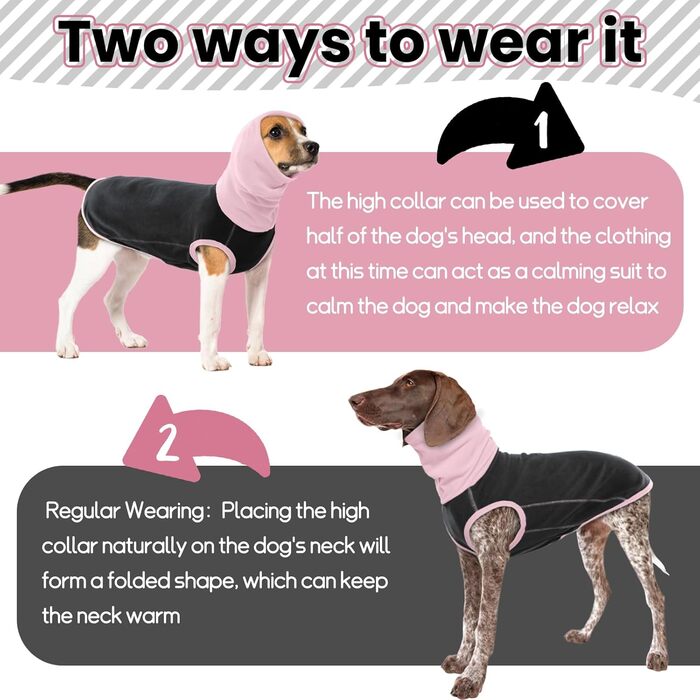 Теплий флісовий пуловер для собак MHaustlie для маленьких собак, рогатий, флісовий, теплий, легкий, сірий (XS)