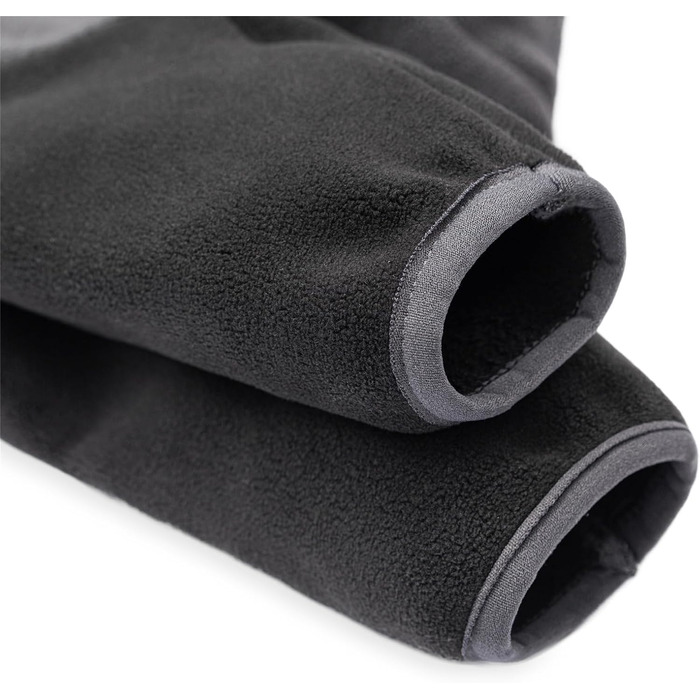 Теплий флісовий зимовий костюм для собак XL (чорний) - теплий, вітронепроникний, для собак середніх та маленьких порід