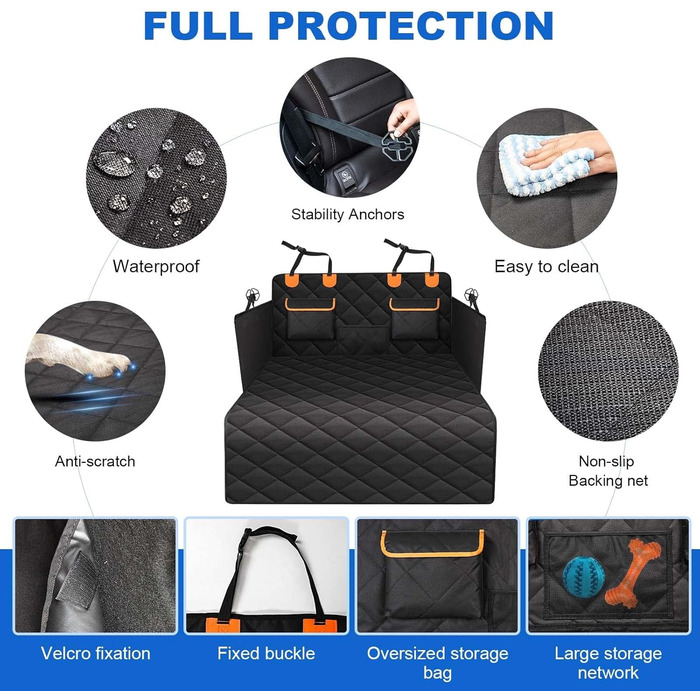 Захисна підстилка для багажника автомобіля XILUOWUDI для Dacia Bigster/Hybird 2025-2026, захист від подряпин та бруду, водонепроникна, для перевезення тварин