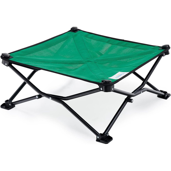 Підвищене лежак для домашніх тварин Coolaroo On The Go, стандарт, цегляний колір (смарагдовий), 61 x 61 x 20 см