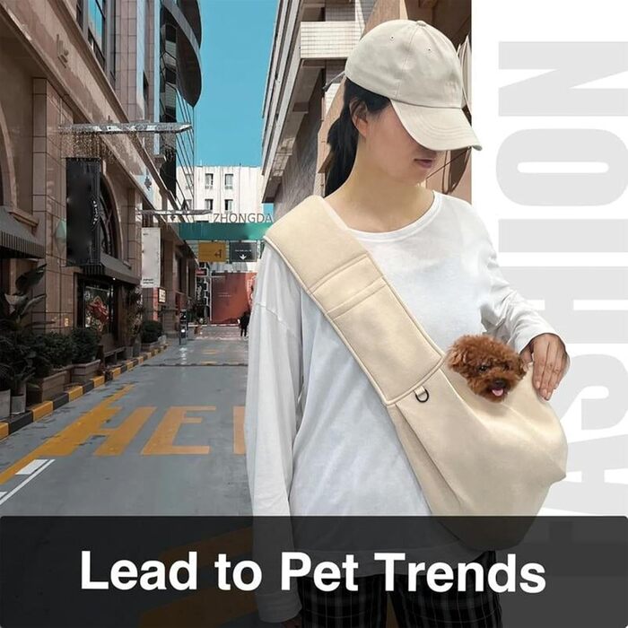 Сумка-переноска для котів та цуценят, наплічна, з кишенею, хакі