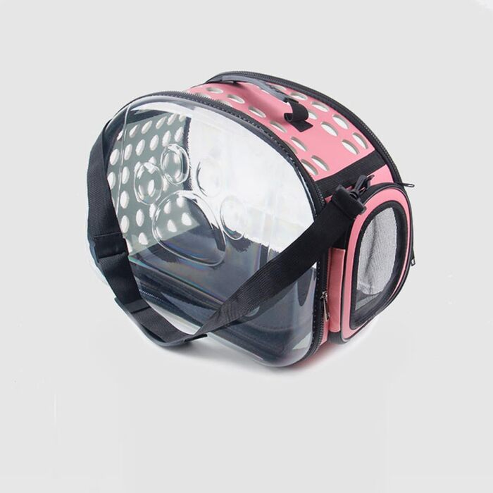 Транспортна сумка для котів POPETPOP - переноска для домашніх тварин, рожева