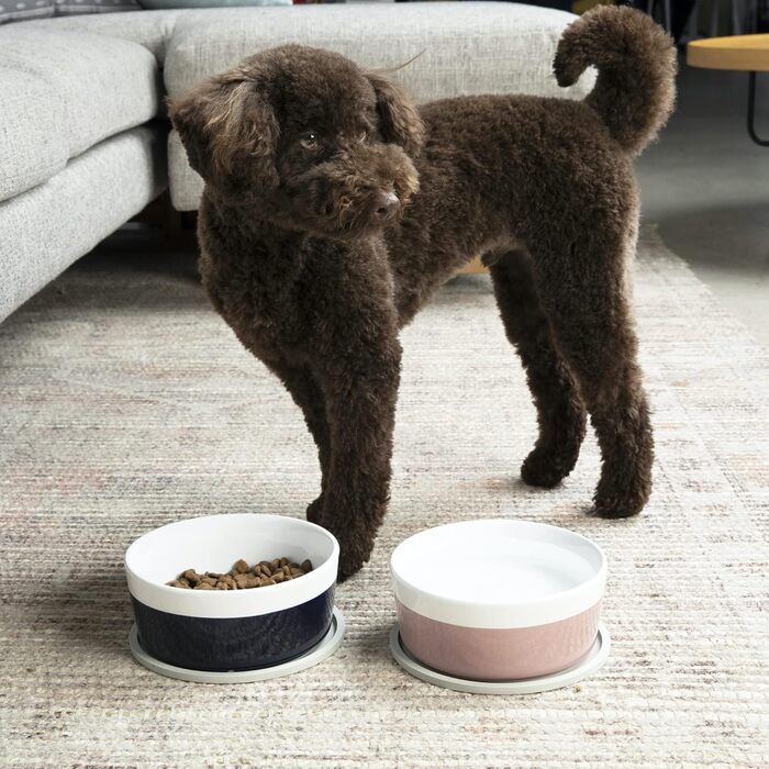 Силіконовий килимок для собак Waggo Habit - 2 шт. (великий, білий) - для маленьких, середніх та великих порід, миючий, стійкий