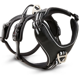 Посуда Wolters Active Pro No Escape, розмір 45-52.5 см, чорний/сріблястий