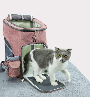 Рюкзак для домашніх тварин Outdoor: рюкзак для собак та котів (Сірий)