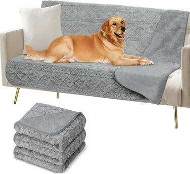 Водонепроникний плед для собак (150x128 см) - м'який та зручний для подорожей та дому