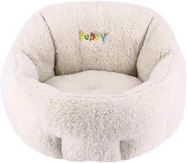 Ліжко для цуценят Nobby Komfort Bett Oval, слонова кістка, 50 x 45 x 32 см