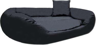 Водонепроникне лежанка-матрац для собак і котів Odol-Plu XXL 110x80 см, чорна