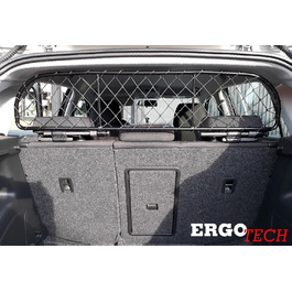 Сітка розділювач для Skoda Rapid Spaceback (RDA65-XS) від ERGOTECH - для собак та багажу. Безпечна та комфортна для вашого улюбленця!