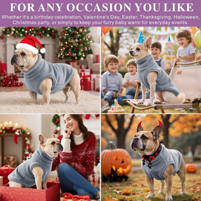 Теплий зимовий одяг для собак: куртка, худі, пуловер, комбінезон. Зимові куртки для собак, худі та пуловери для малих, середніх та великих собак (зелений, сірий). X-XXL