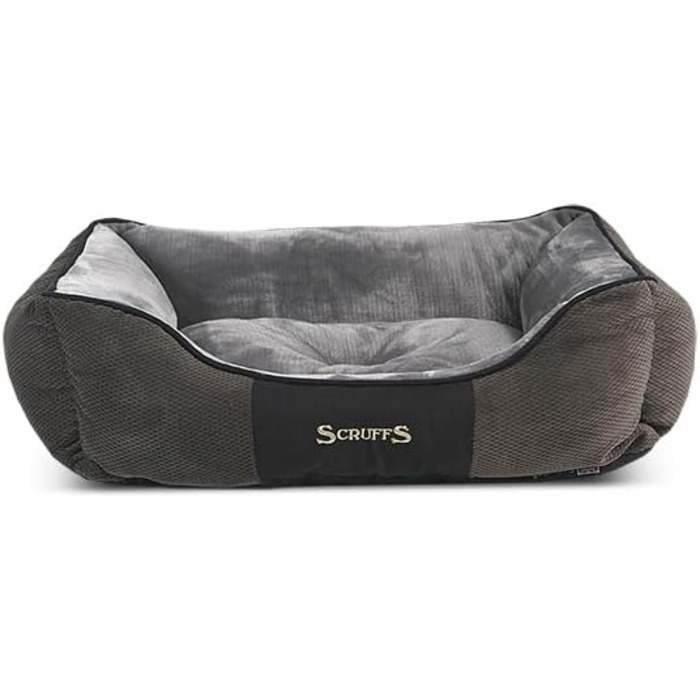 Scruffs Chester Bed L - лежанка для собак, колір шоколадний, розмір L (75 x 60 см)