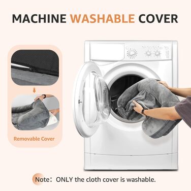 Ортопедичне ліжко для собак Nobleza, середній розмір, 71x58x17 см, з піною з пам'яті, сіре, для маленьких і середніх собак, миється, вологостійке, неслизьке, з високим бортиком