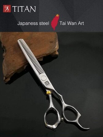 Набір професійних ножиць для перукарів Titan 6 дюймів з японської сталі (2 шт.)