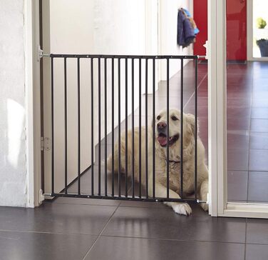 BabyDan Tor для захисту від дітей та домашніх тварин, розсувне, чорний, ширина 62,5-106,8 см